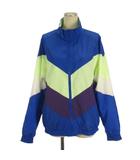 ベルシュカ Bershka ナイロンジャケット ブルー XS