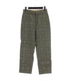 ユナイテッドアローズ UNITED ARROWS チェック パンツ スラックス グレー 34 ■TC