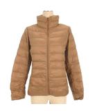 ウルトラライト ダウン ジャケット ベージュ S 260129E ■GY35