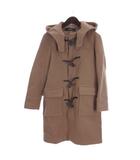 ウール ダッフルコート ロング S ベージュ ■TC