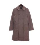 アーペーセー A.P.C. ダブル Pコート ロング ウール S ブラウン系 ■TC