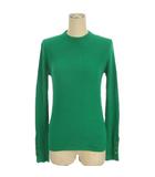 イェッカヴェッカ YECCA VECCA 袖ボタン リブ ニット セーター グリーン F