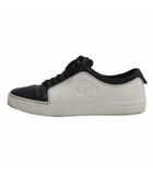 シャネル CHANEL ココマーク ラバー レザー スニーカー G32719 バイカラー ホワイト ブラック 40