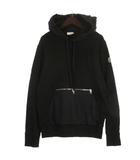 モンクレール MONCLER スウェットパーカー ナイロン 切替 H20918G00004 ブラック M