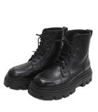 ザラ ZARA 厚底ブーツ ブラック 39 25-25.5cm