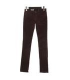 × AG コーデュロイ パンツ ストレッチ 23 ボルドー 260205E ■TC