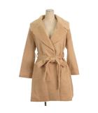 スナイデル SNIDEL ガウン コート ベージュ系 F ■TC