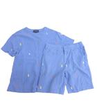 セットアップ ポニー Tシャツ 半袖 ショート パンツ ブルー M 10-12 ■TC