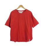 ホワイトマウンテニアリング White Mountaineering カットソー 半袖 Tシャツ S オレンジ ■TC