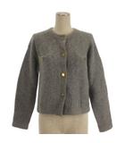 シャギーニット カーディガン グレー F ■FF