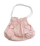 フルラ FURLA 花柄 巾着 ショルダーバッグ ハンド ピンク ■GY99