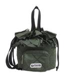 アウトドアプロダクツ OUTDOOR PRODUCTS フリル 巾着 ショルダーバッグ ハンド カーキ ■FF