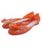 フルラ FURLA ラバー フラット パンプス オレンジ 36