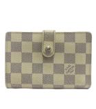ルイヴィトン LOUIS VUITTON ダミエアズール ポルトフォイユ ヴィエノワ 二つ折り財布 N61676