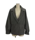 レディラックルカ LADY LUCK LUCA チェスターコート ジャケット シングル グレー