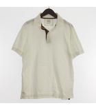 ポロシャツ 半袖 ホワイト L ■GY12