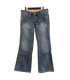 サムシング something デニム フレア パンツ ジーンズ インディゴ M 260219E ■GY12