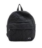 ステューシー STUSSY キルティング リュックサック ブラック ■GY12