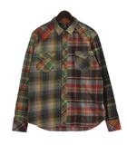 クリフメイヤー KRIFF MAYER K.MAYER チェック シャツ 長袖 マルチカラー XL ■GY12