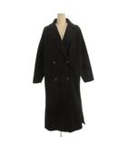 ムルーア MURUA チェスターコート ロング ブラック 260303E