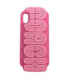 コーチ COACH iPhone X/XS用 スマホケース ロゴ 72470 ピンク ☆AA★ ■GY12