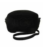 アグ UGG ショルダーバッグ スエード ボア ブラック
