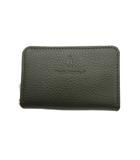 ハッシュパピー Hush Puppies カードケース コインケース ラウンドファスナー カーキ ■GY12
