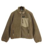 タイオン TAION リバーシブル フリース ダウン ジャケット カーキ L ■GY12