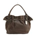 銀座かねまつ GINZA Kanematsu ハンドバッグ ブラウン ■GY12