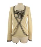トゥービーシック TO BE CHIC アンサンブルニット リボン アイボリー 2 ■GY12