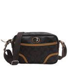 コーチ COACH シグネチャー ショルダーバッグ カメラバッグ ブラウン ■GY12