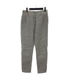 カバンドズッカ CABANE de zucca リネン パンツ ハイウエスト S グレー ■GY12