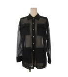 グレースクラス GRACE Class カバーオール シアー ジャケット ブラック S 260331E