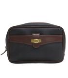 ダンヒル dunhill セカンドバッグ クラッチバッグ ブラック系 ■GY99