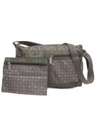 レスポートサック LesportSAC ショルダーバッグ ポーチ付き ブラウン系 ■GY99