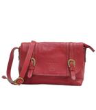 ダコタ Dakota ショルダー バッグ rレザー レッド ■GY99