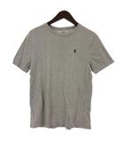 ポロ ラルフローレン POLO RALPH LAUREN Tシャツカットソー 半袖 ロゴ グレー 14-16 ■GY99