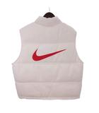 NIKE タグ付き 24SS Denim Puffer Vest 中綿 ベスト ジップアップ M アイボリー FQ0323-120 ☆AA★