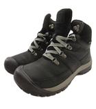 キーン KEEN ケイシースリーミッド ウィンター ウォータープルーフ トレッキング シューズ ブーツ ブラック 24.5 ■GY62