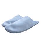 プラダ PRADA ルームシューズ サテン ライトグレー ■GY62