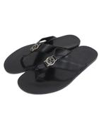 グッチ GUCCI トング サンダル ブラック 10 28.5cm ■GY62