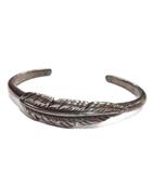 フィリップオーディベール PHILIPPE AUDIBERT バングル フェザーモチーフ シルバーカラー