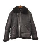 アクネ ストゥディオズ Acne Studios ムートンレザー ジャケット 46 ブラック FN-MN-LEAT000112