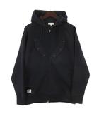 ビームス BEAMS タグ付き スウェット パーカー ジップアップ ネイビー L
