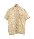 バーバリーズ Burberrys 美品 半袖シャツ M ベージュ 総柄 /MG