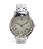 エルメス HERMES クリッパー 腕時計 CP1.210 クォーツ 白文字盤 ☆AA★