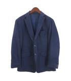 ハケット HACKETT LONDON ロロピアーナ生地 テーラード ジャケット ウール 42R ネイビー