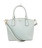 ショルダーバッグ 青 ブルー 2WAY トップファスナー開閉 /ML ■GY74