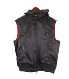 エンポリオアルマーニ EMPORIO ARMANI フード ダブルジップ ベスト 48 ネイビー ■GY74 6H1BL3 1NYCZ