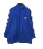 アディダスオリジナルス adidas originals ナイロンジャケット 万国旗 ヴィンテージ ブルー 40 ☆AA★